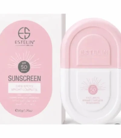 ضد آفتاب استلین SPF50 بی‌رنگ ضد لک و روشن‌کننده